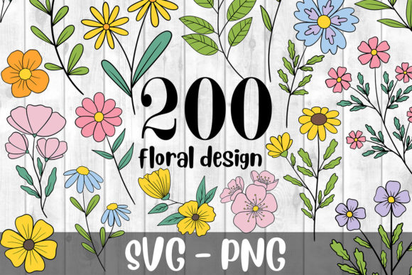 200 Floral Design SVG Bundle Review