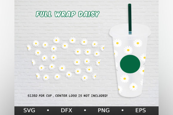 Cute Floral Daisy Graphic for Cricut and Handmade Projects