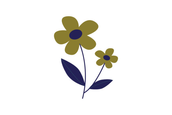 Floral with Boho Color Illustration 3 for Local Business Branding