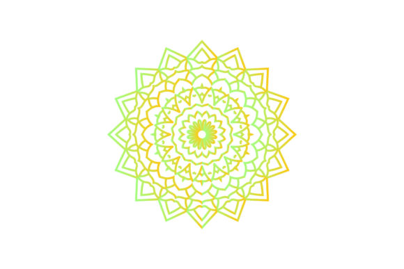 Mandala Arabic Floral Design for Crafting and Graphics