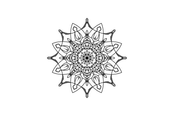 Mandala Decoration Floral Style Graphics and Illustrations Review