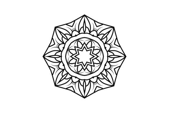 Mandala Drawing Floral Abstract Review