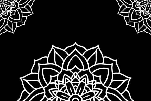 Mandala Floral Indian Pattern Background Graphics