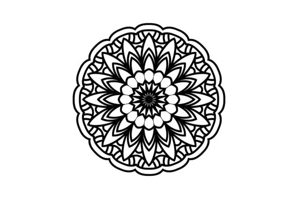 Mandala Ornament Floral Design Graphics and Illustrations Review