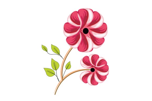 Pink Flower Floral Design Illustration: A Graphics and Illustrations Review for Sellers