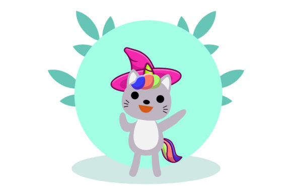 Unicorn Cats Rainbow Circle Floral Graphics and Freebies Review